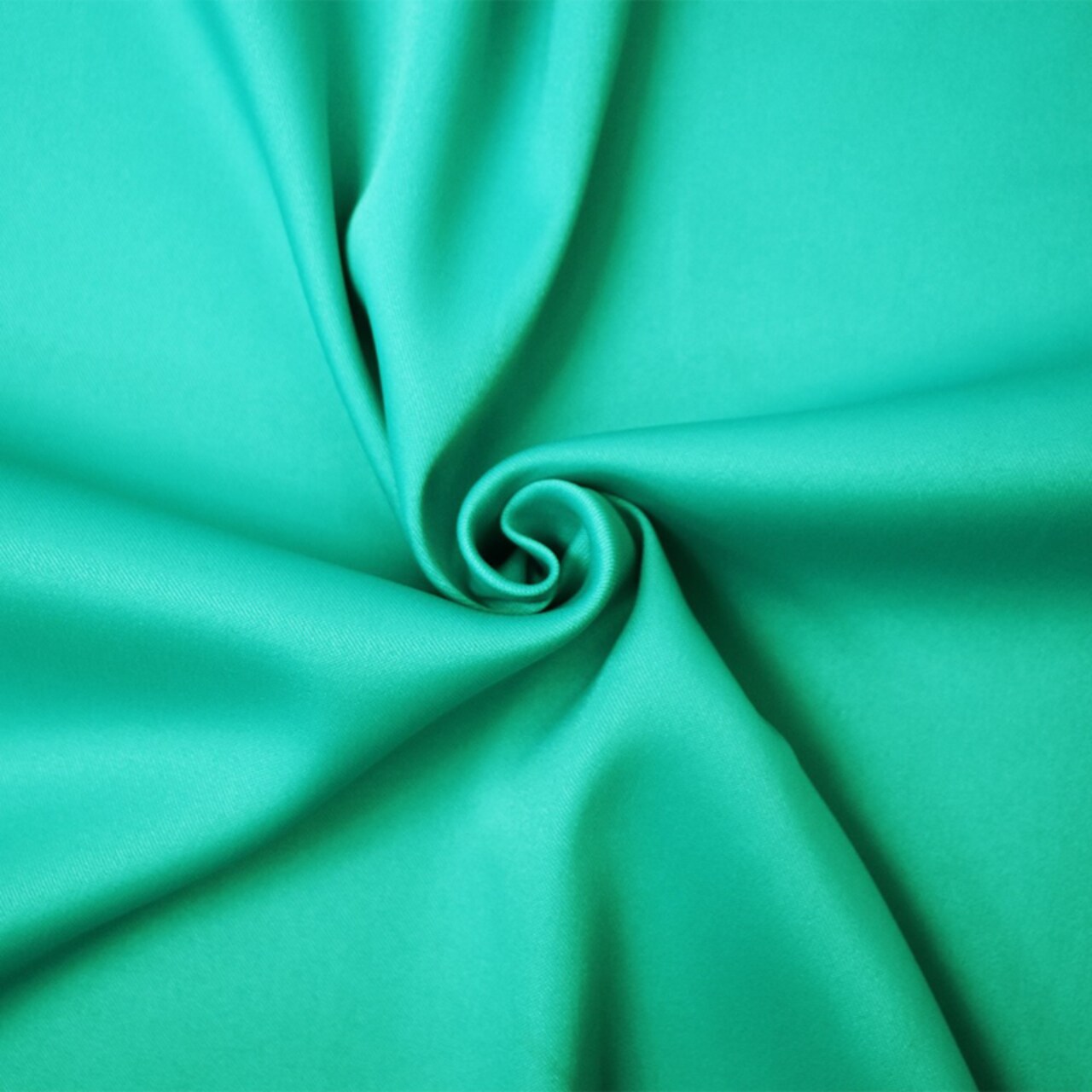 Turquoise Poly Spandex Stretch Solid Stretch Lamour Woven Fabric By the Yard